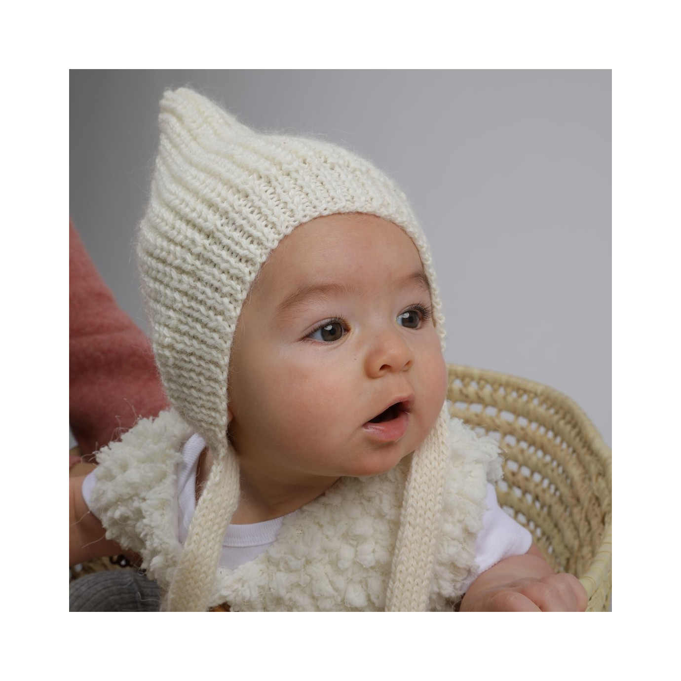Tricot : un bonnet à côtes pour enfant - Marie Claire