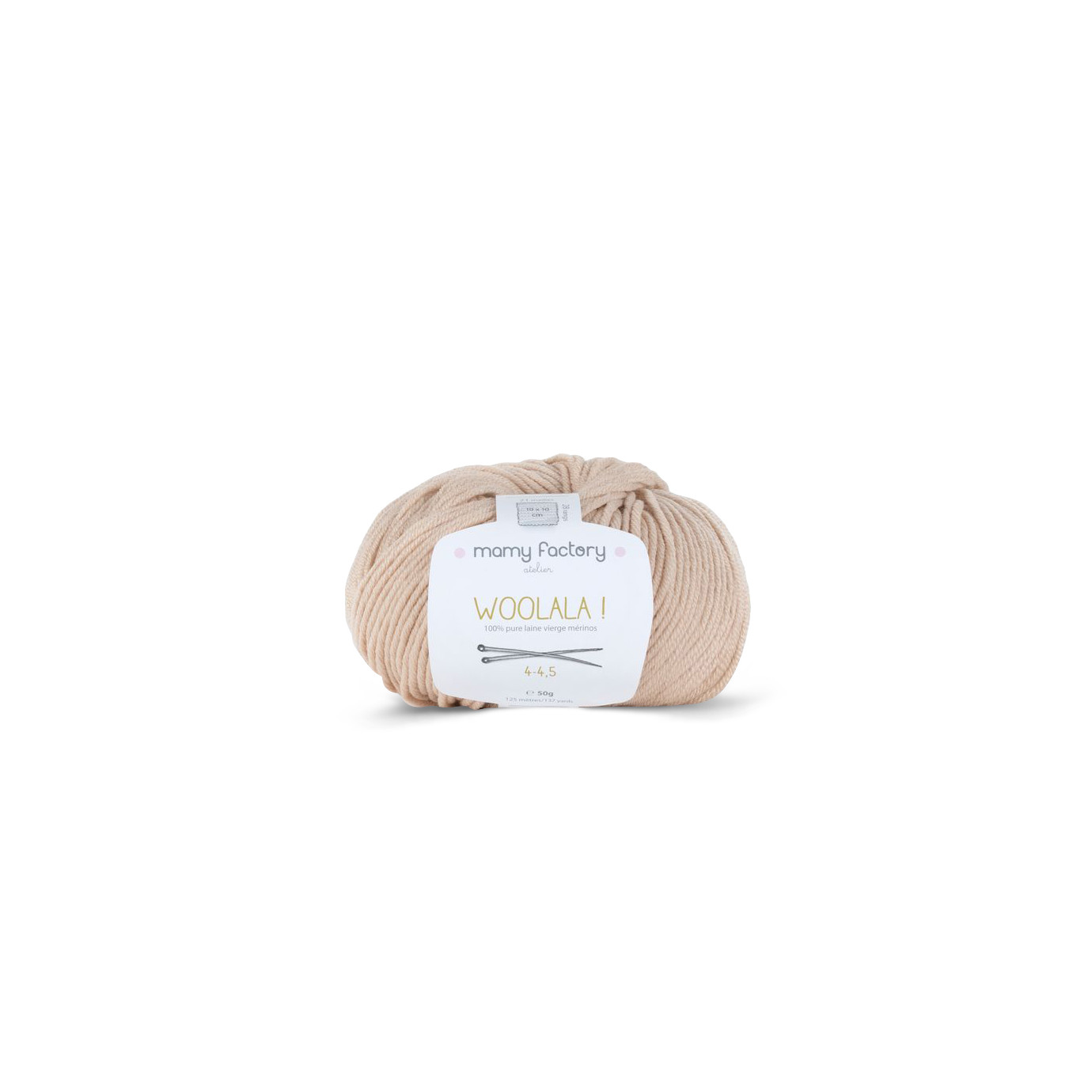 100% laine tara mérinos superwash . 50G/83M - Aiguilles: 5 à 6 mm