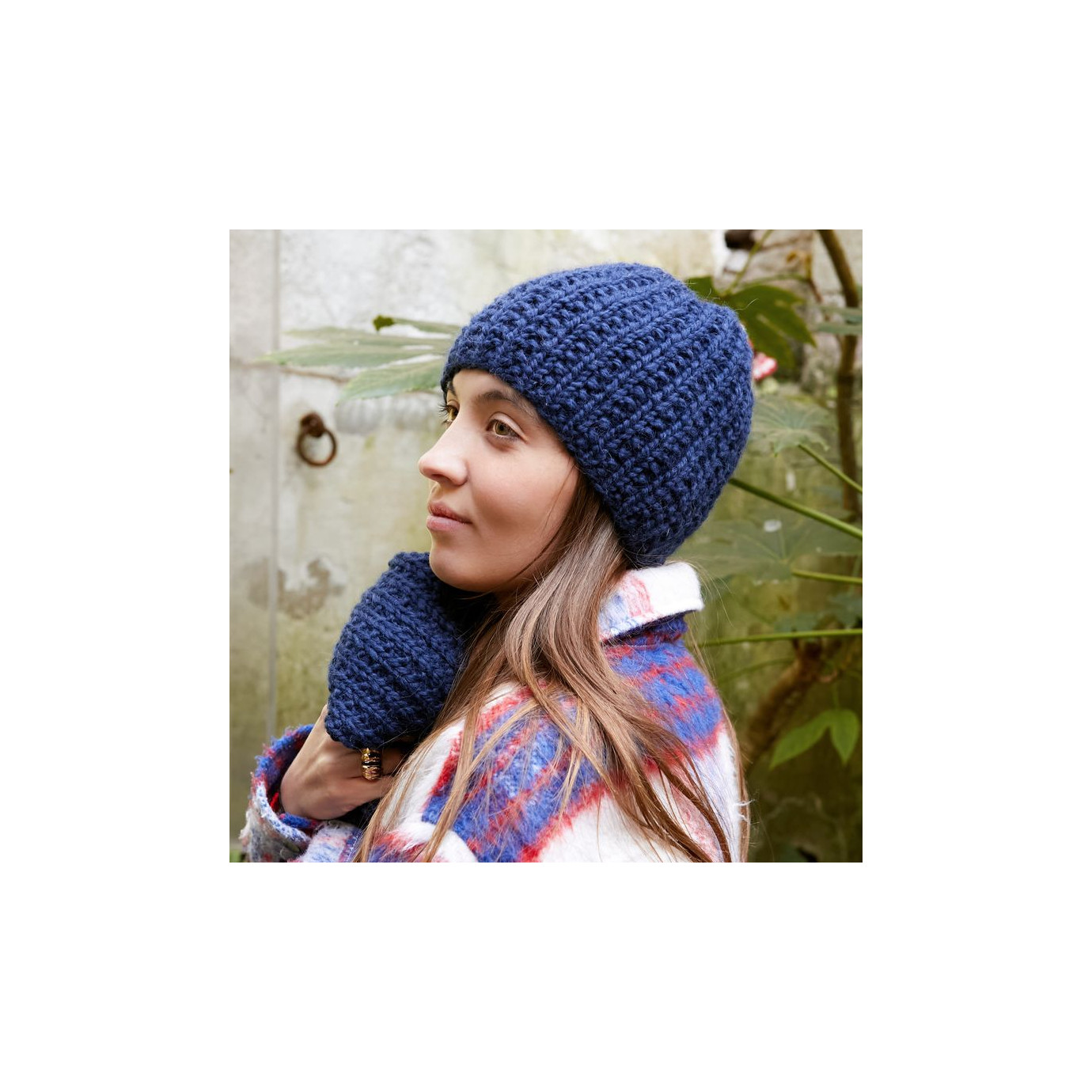 modèle tricot echarpe bonnet gratuit  Modèle tricot bonnet femme, Tricot,  Modele tricot