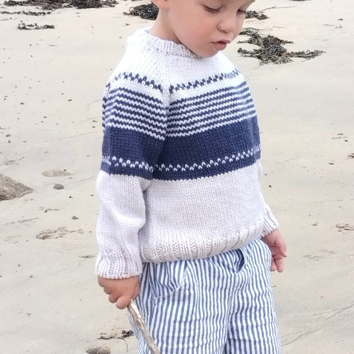 French pattern Anatole sweater