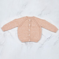 Modèle tricot PDF - Cardigan Lorraine