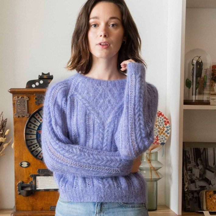 Knitting Pattern - Pull Cleophee