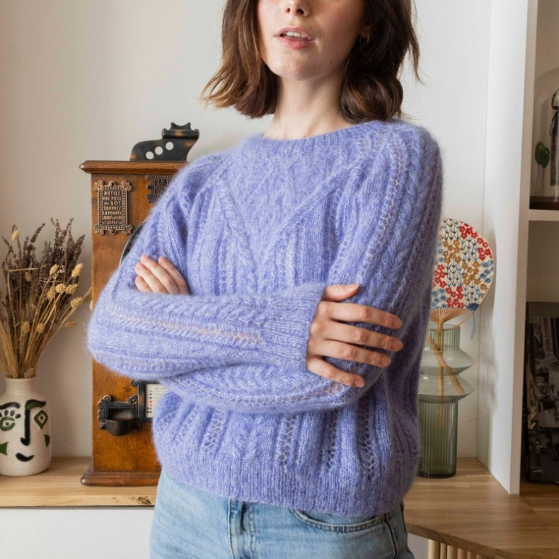 Knitting Pattern - Pull Cleophee