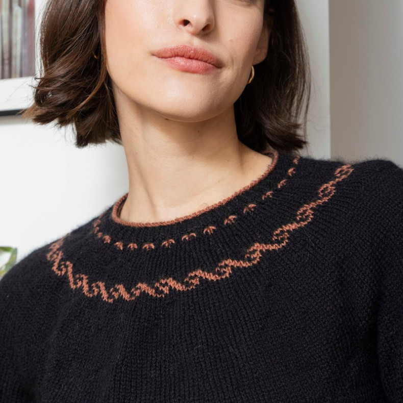 Knitting Pattern - Pull Lorelei