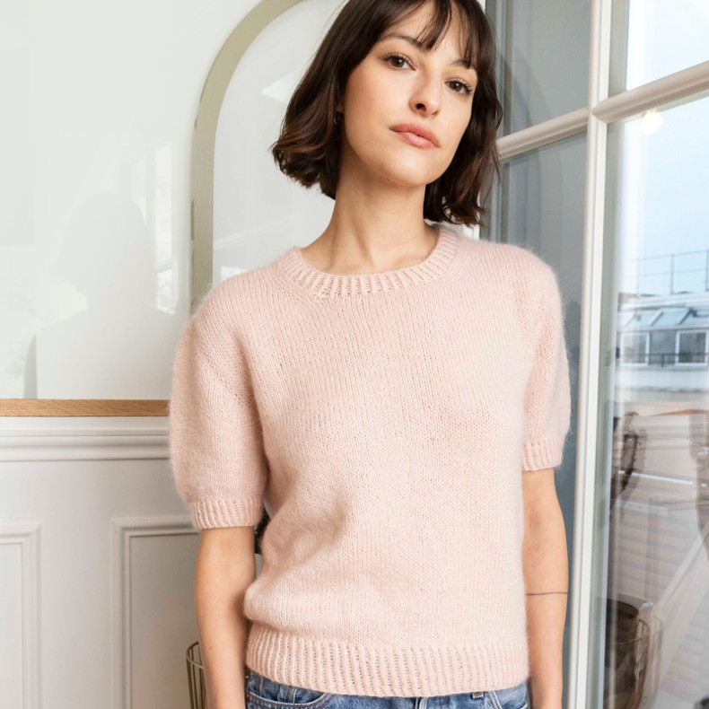 Modèle tricot PDF - Pull Aglae