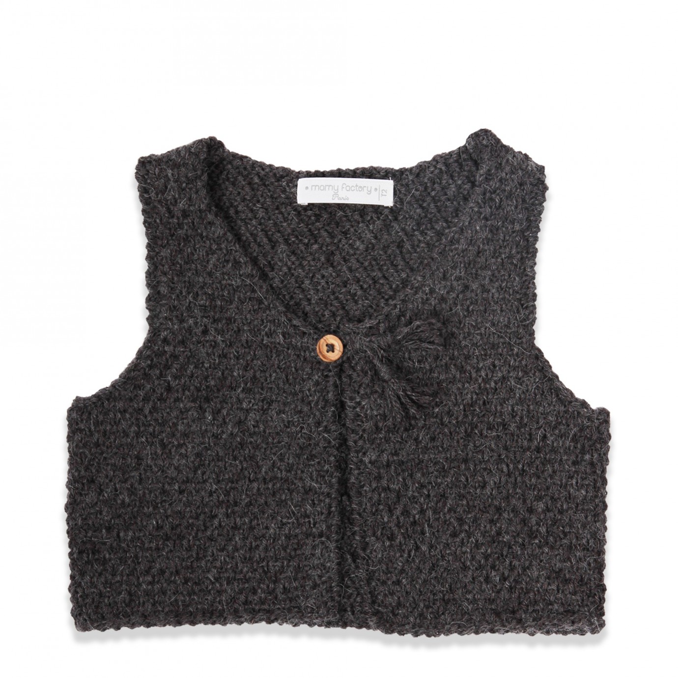 tricoter gilet sans manche bebe