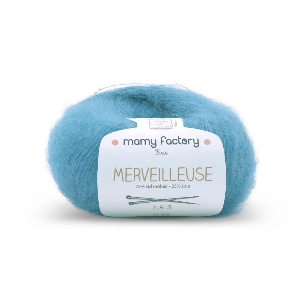 Top Alice maille en laine douce naturelle Mamy factory Collection été